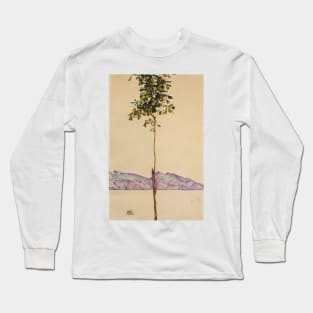 Egon Schiele - Little Tree Chestnut Tree At Lake Constance 1912 Long Sleeve T-Shirt